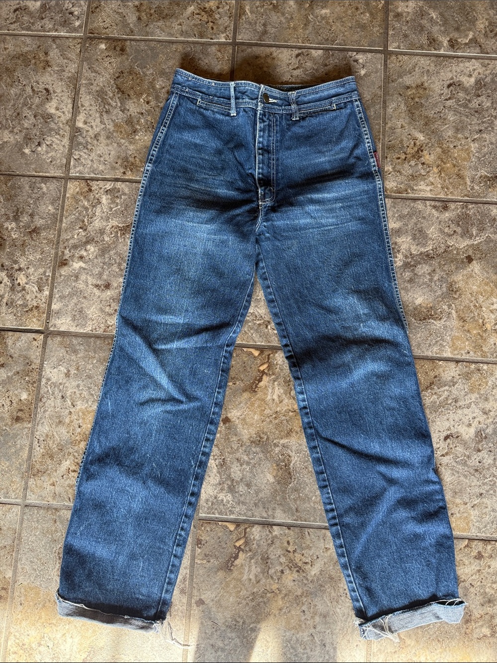 VINTAGE Jordache Women's Straight Leg Blue Denim Jeans 29/ J8